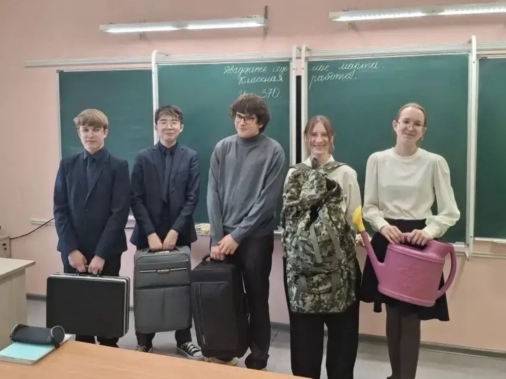 Последний учебный день прошёл под знаком «Интересного рюкзака».